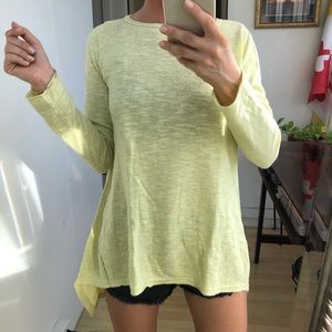 Eileen Fisher Organic Cotton and Linen Knit Top